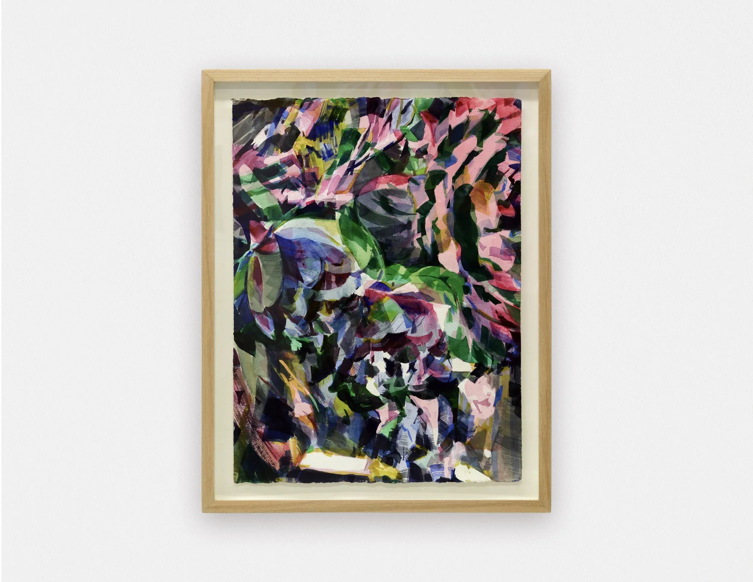 JERED SPRECHER
Unfolding, 2024
Watercolor on paper in handmade frame
22.5 x 17 inches (57.2 x 43.2 cm)