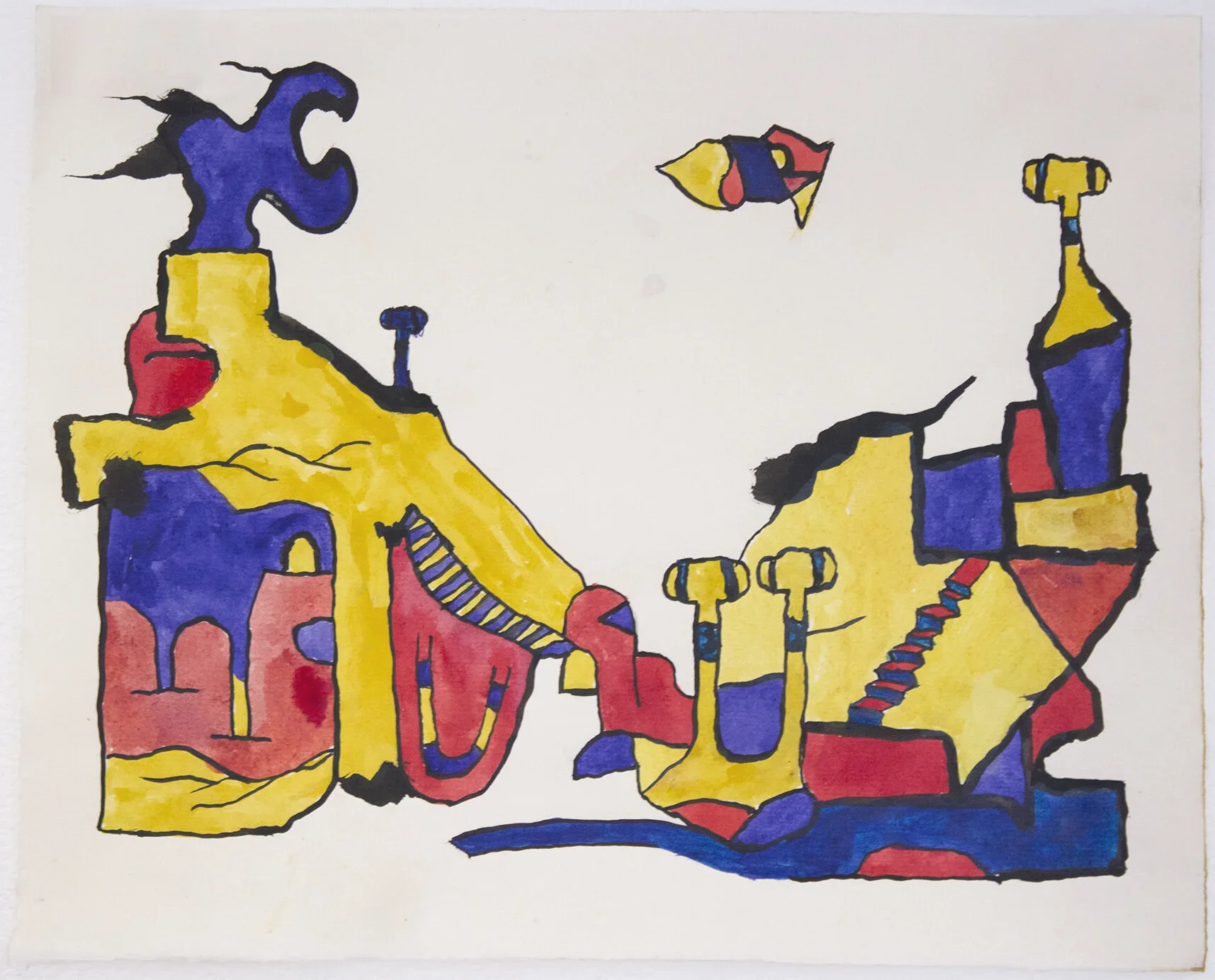 CHUCK WEBSTER
Untitled
2018
Mixed media on paper
11.75 x 14.5 inches