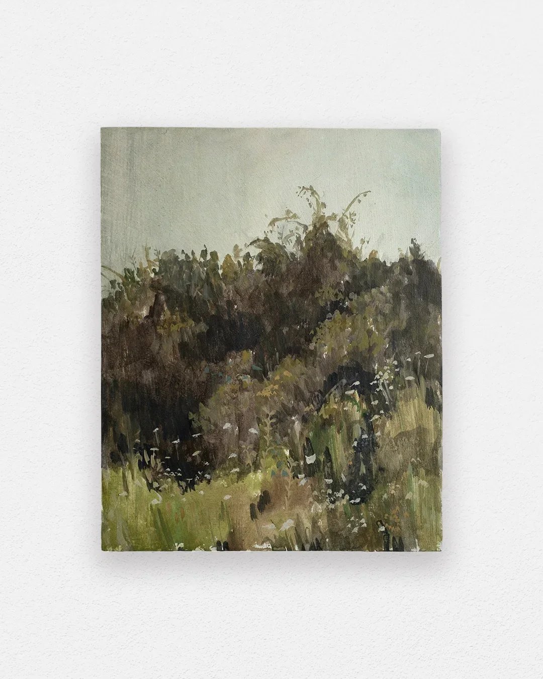 MASON OWENS
roadside weeds on a gray day, 2023
Egg tempera on panel
10 x 8 inches (25.4 x 20.3 cm)