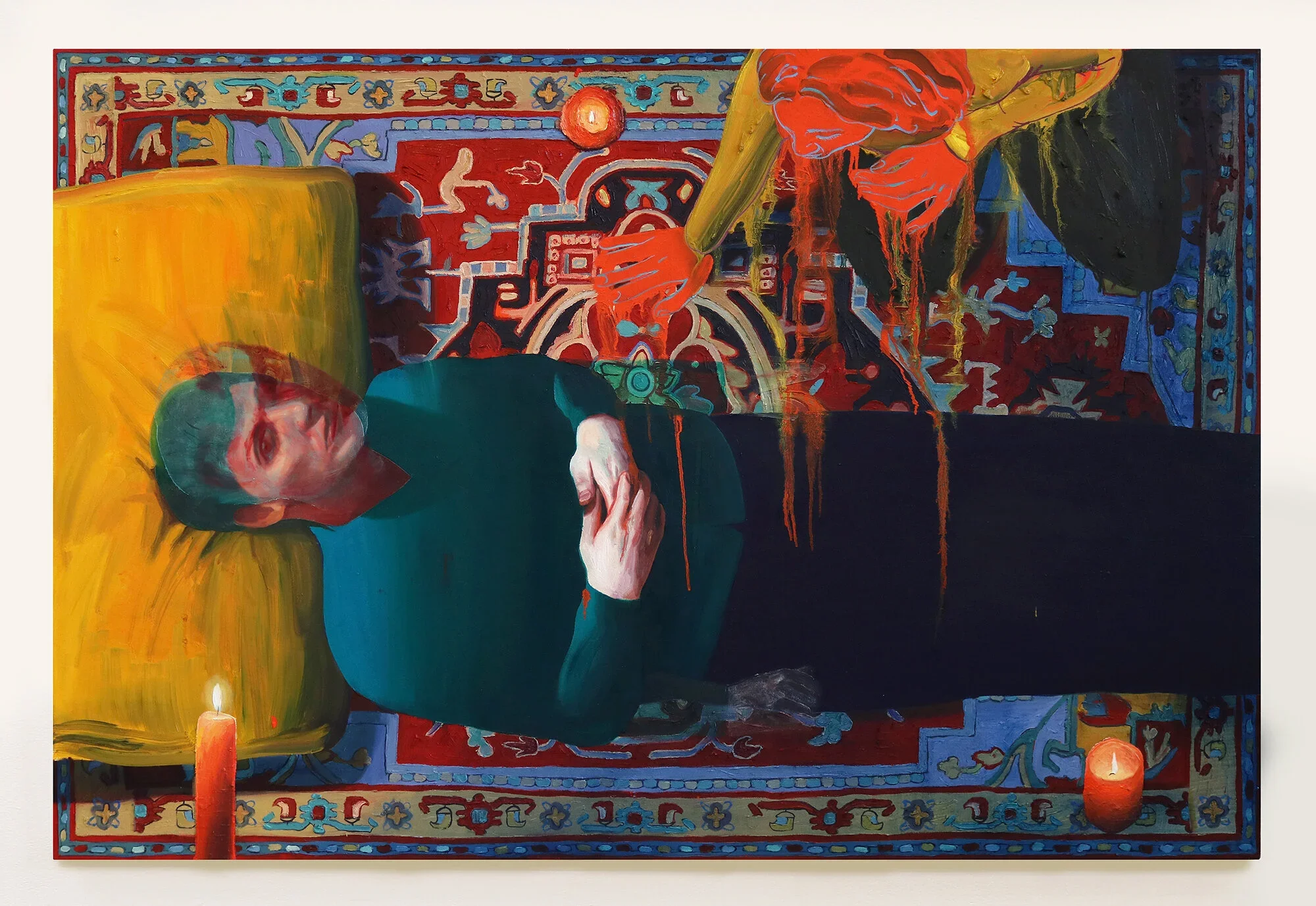 DANIEL B. DIAS
Deep Down Voices
2018
Oil and acrylic on canvas
60 x 40 inches