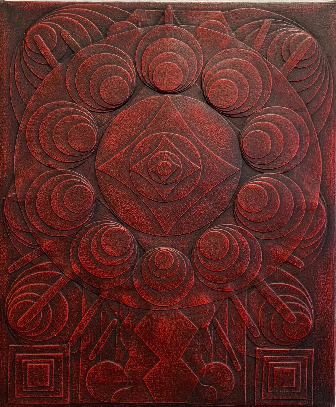 JOSH JEFFERSON
Red Day Women
2018
Mixed media on canvas
20 x 16 inches