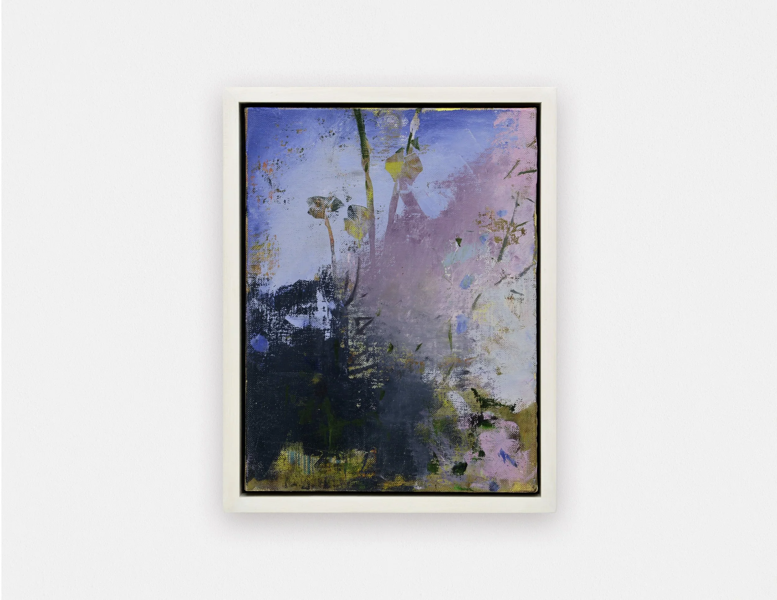 JERED SPRECHER
Hearing the Grass Grow, 2024
Oil on linen in handmade frame
16 x 12 x 1 inches (40.6 x 30.5 x 2.5 cm)