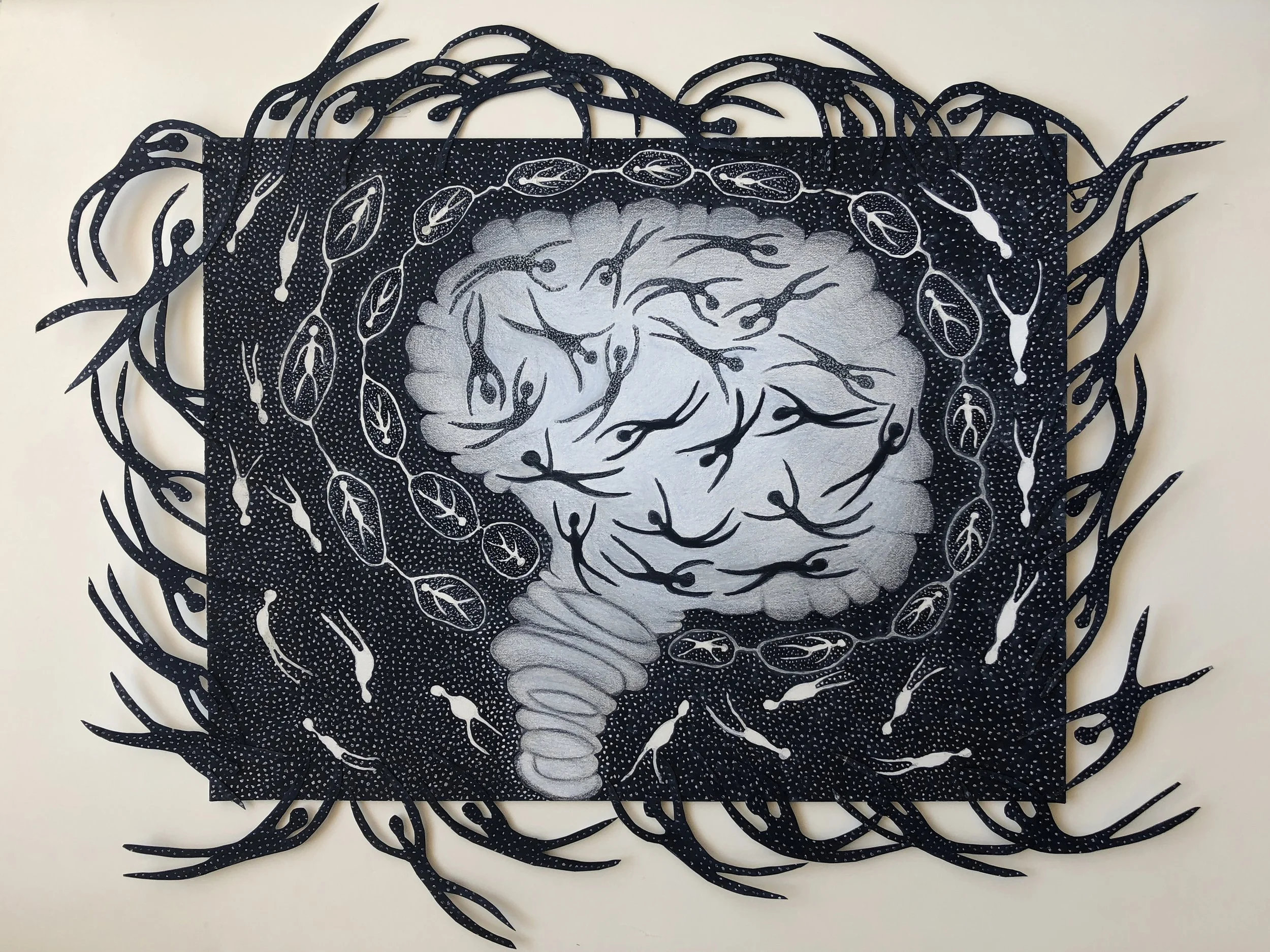 Ann Leda Shapiro
Swirling Brain
2020
Watercolor on paper
16 x 20 inches