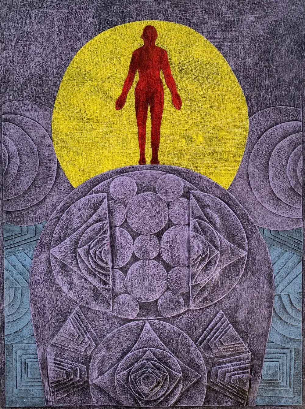 JOSH JEFFERSON
Red Woman
2018
Mixed media on canvas
24 x 18 inches