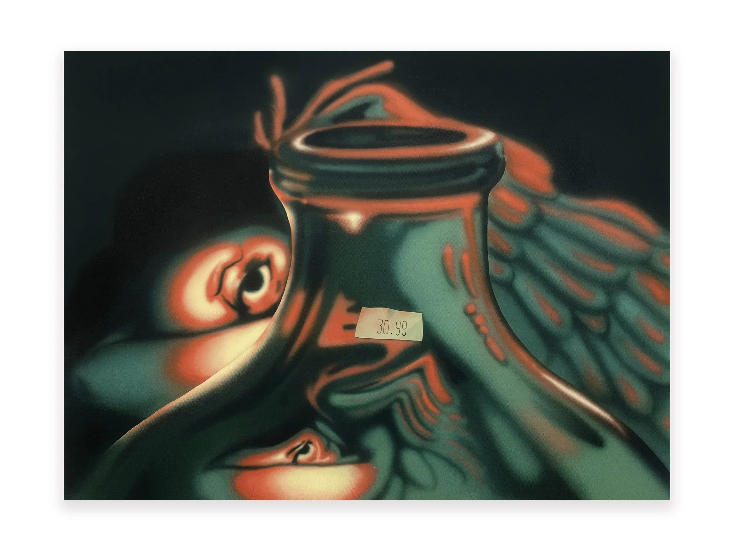 Ji Zou
The Spirit Watches, 2023
Acrylic on canvas
40 x 30 inches