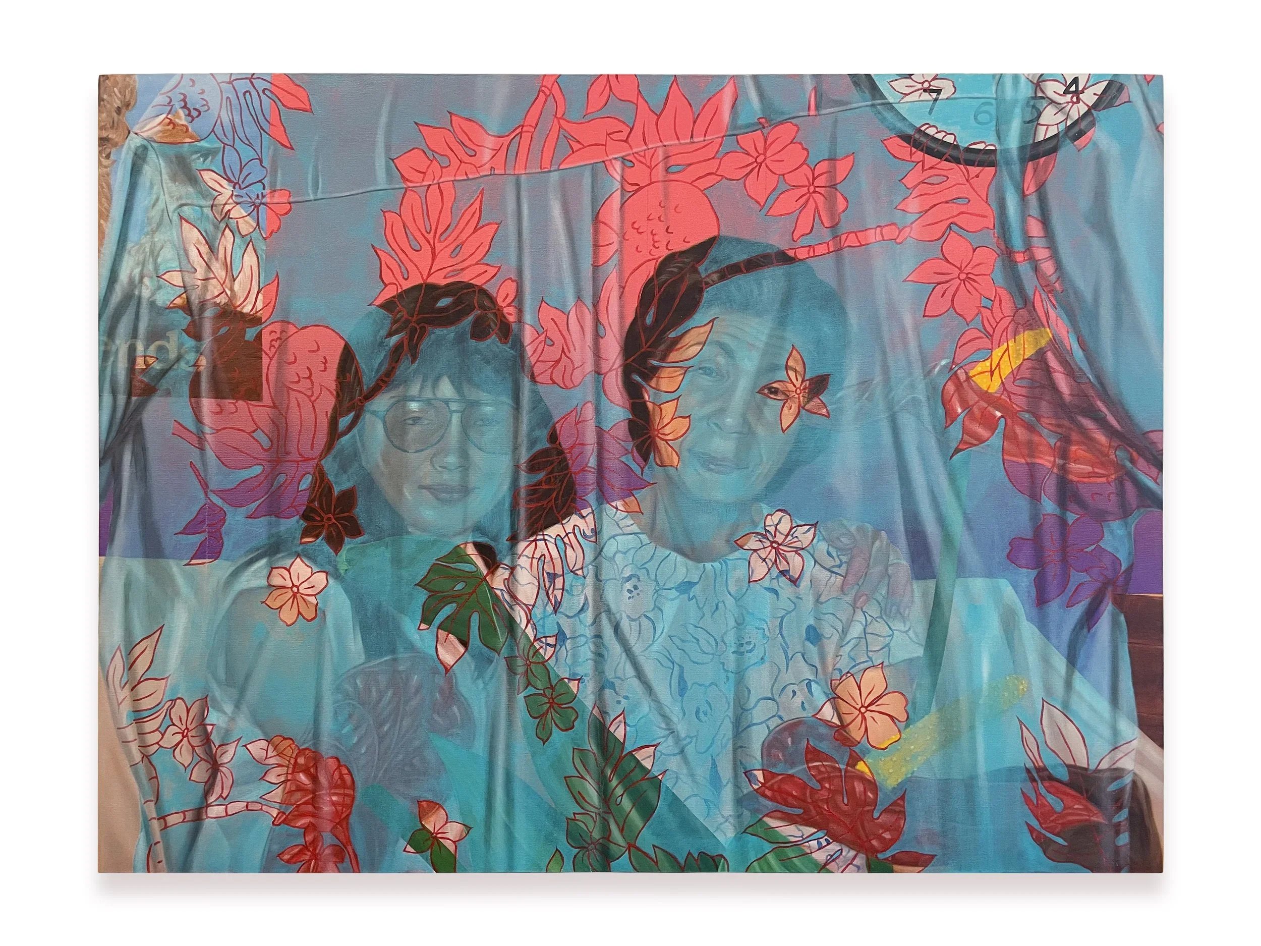 Shingo Shaun Yamazaki
Ubiquitous, 2023
Oil and acrylic on canvas
30 x 40 inches (76.2 x 101.6 cm)
