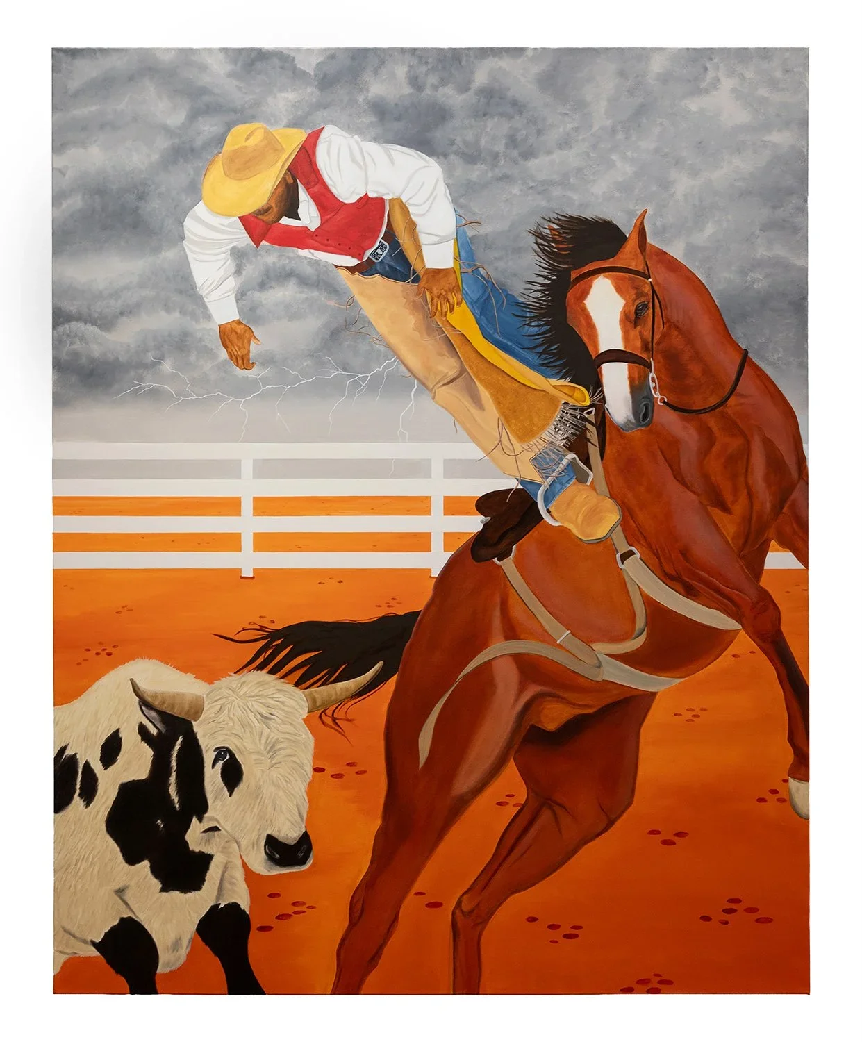 Keith Jackson
Bulldog, 2025 
Oil on canvas 
60 x 48 inches 