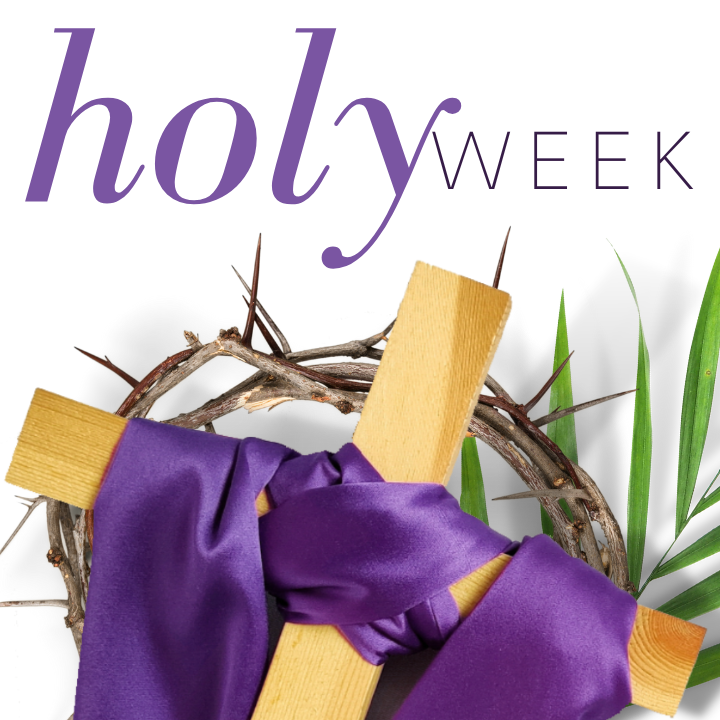 Journey through Holy Week and find the hope of New Life on Easter! RSVP today for the Holy Week Breakfast on March 28. Holy Week starts on Palm Sunday, March 29. Easter is April 5. Click the image above for all the worship services, dates, and times!