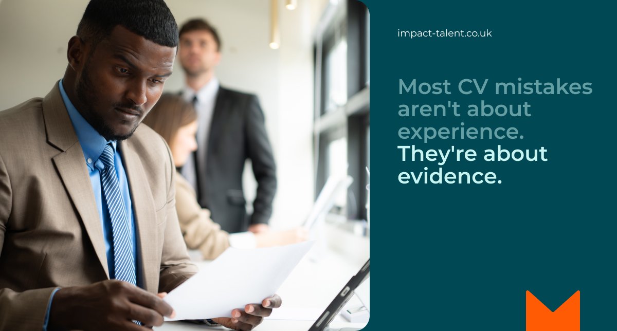 6 CV mistakes senior leaders still make