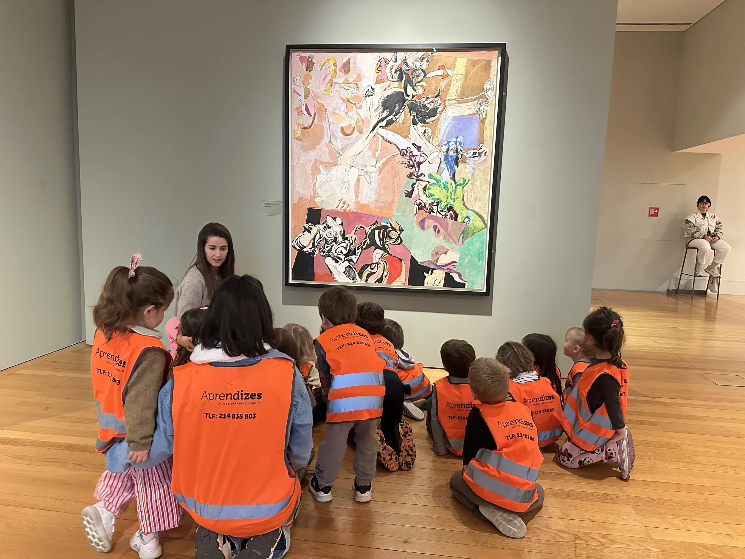 Sonhadores Class Embarks on an Artful Adventure at CCB | Turma dos Sonhadores embarca numa Aventura Artística no CCB