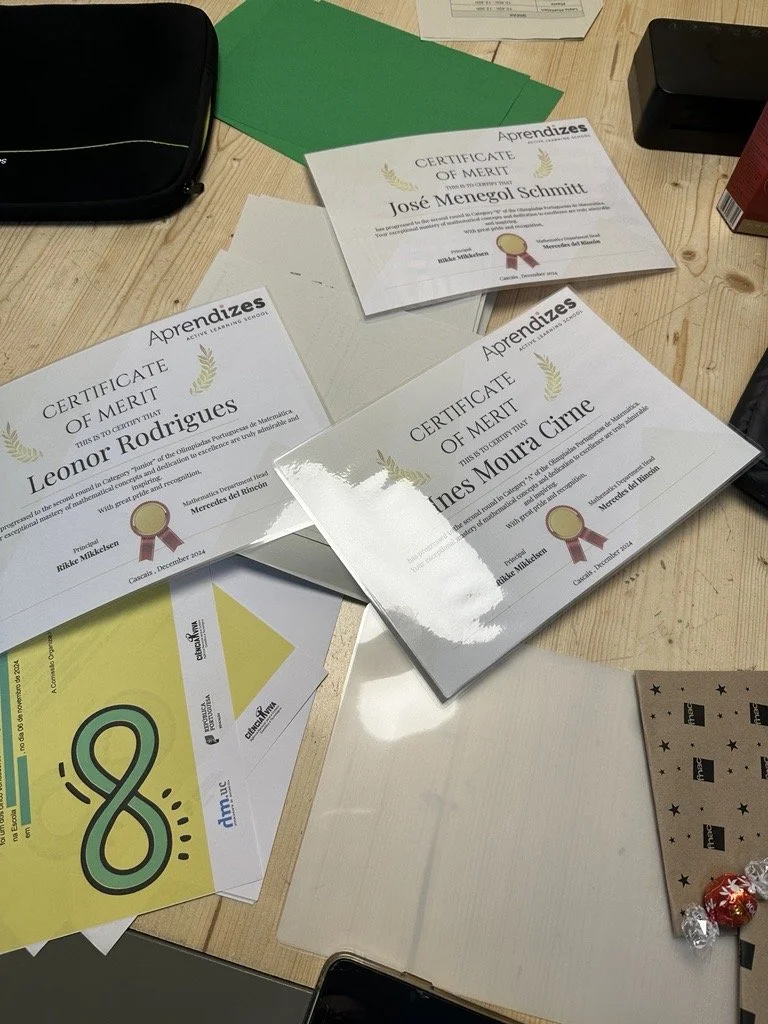 Aprendizes Students Qualify for the Second Round of the Math Olympiad | Alunos da Aprendizes classificam-se para a 2ªfase das Olimpíadas de Matemática