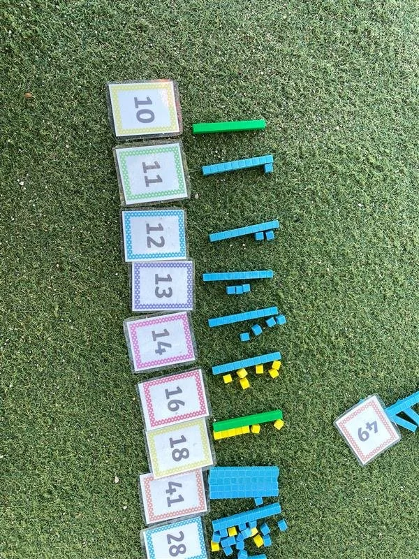 Math Teamwork 1a students enjoy a fun math activity through teamwork! — Aprendizes