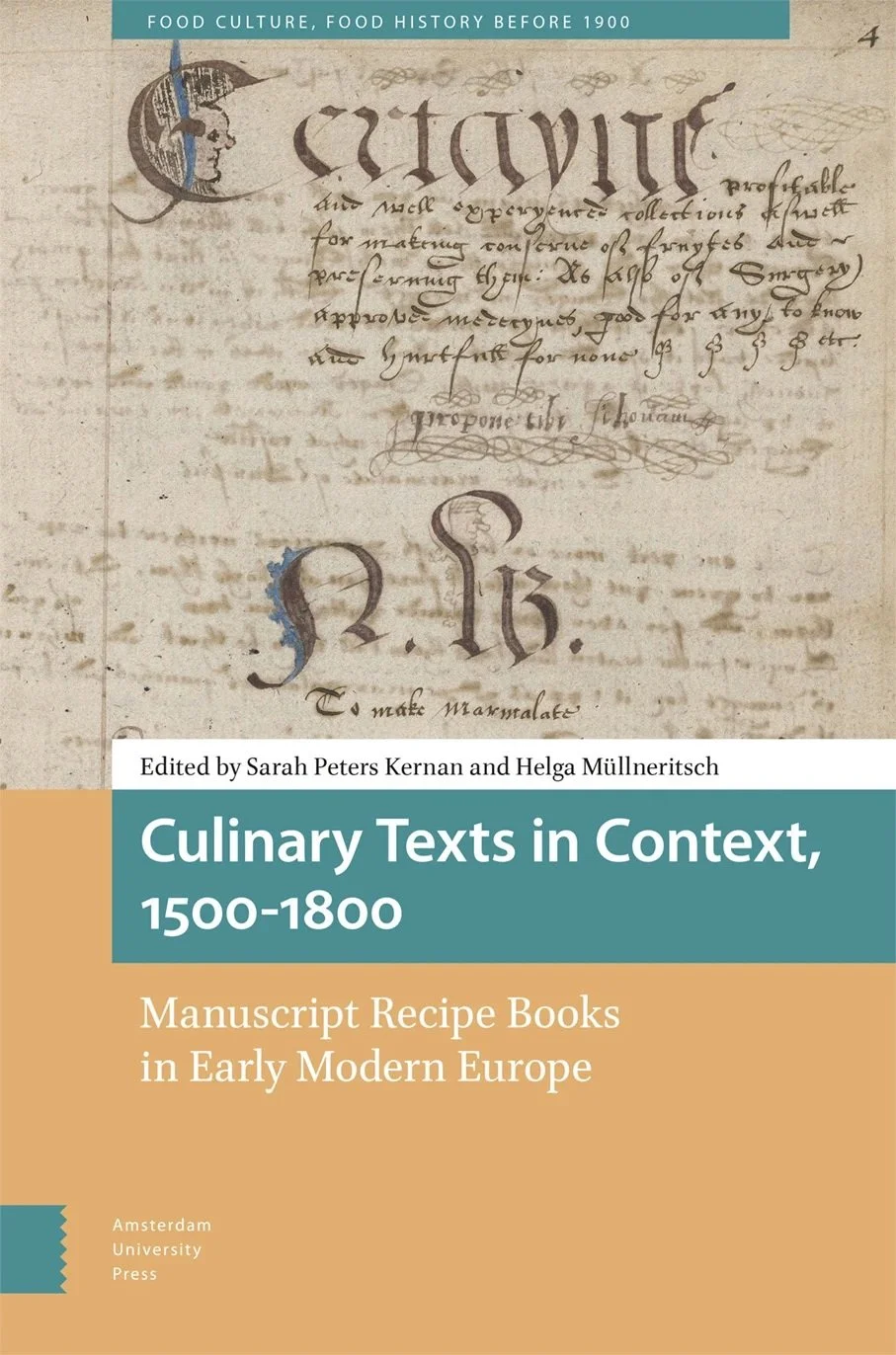 Manuscript Recipe Books in Early Modern Europe