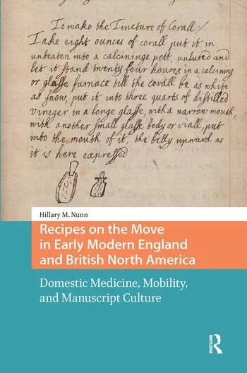 Review of Hillary Nunn's Recipes on the Move in Early Modern England and British North America