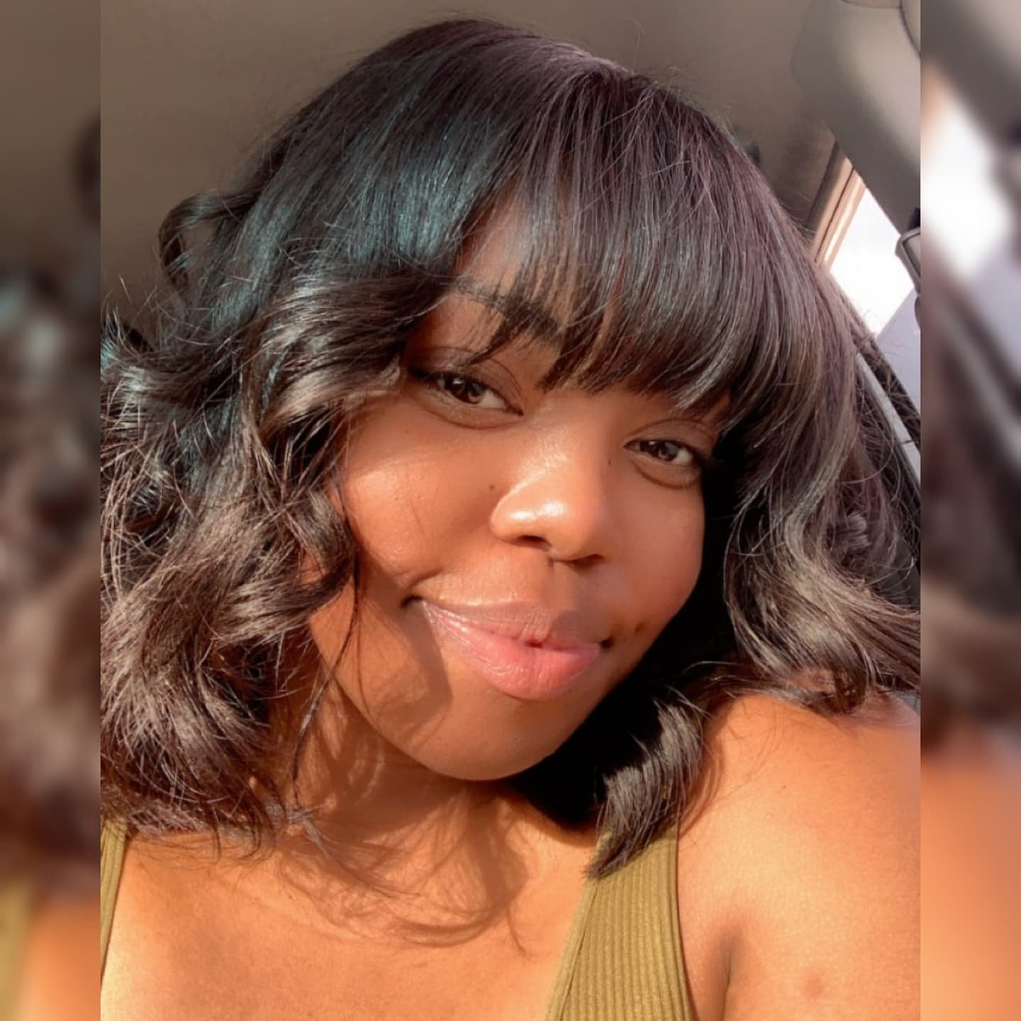 #ClientSelfie 😍
.
Ladies, if you're in need of a new way to enhance your appearance and overall confidence, book a consultation with me today. Let's redefine your #beautiful with a custom designed wig, that's perfect for your lifestyle and unique pe