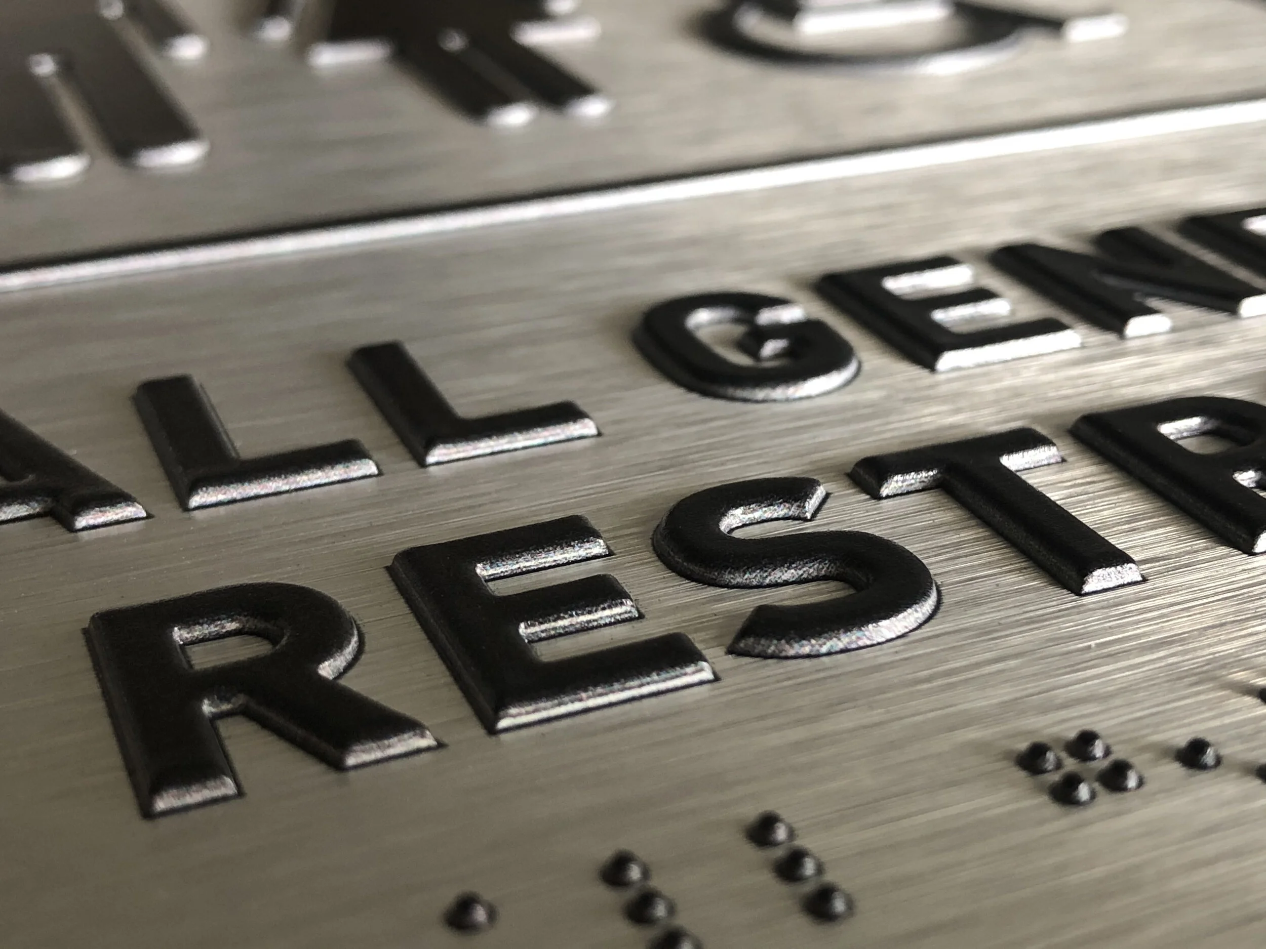 CODE COMPLIANT SIGNAGE