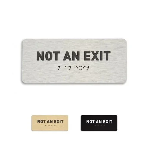 Not an Exit Identification Sign - $14.95