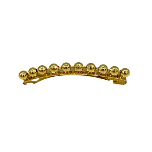 18K Gold Plated Bee Designer Hair Barrette Luxury Hair Accessory —  Dauphines of New York Luxury Hair Accessories