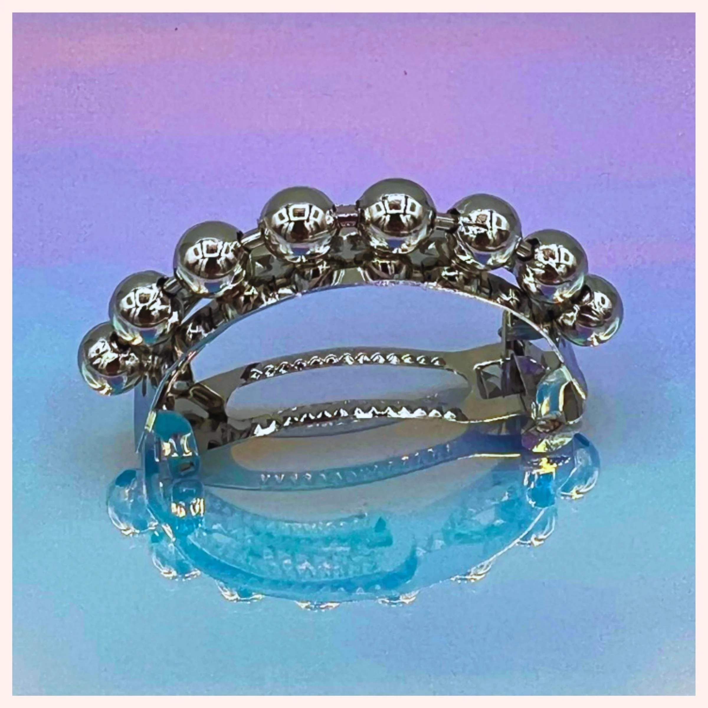 Designer Ponytail Barrettes and Pony Cuffs by Dauphines of New York