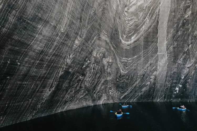 46°35'15.2”N 23°47'14.1”E — Salina Turda, Romania