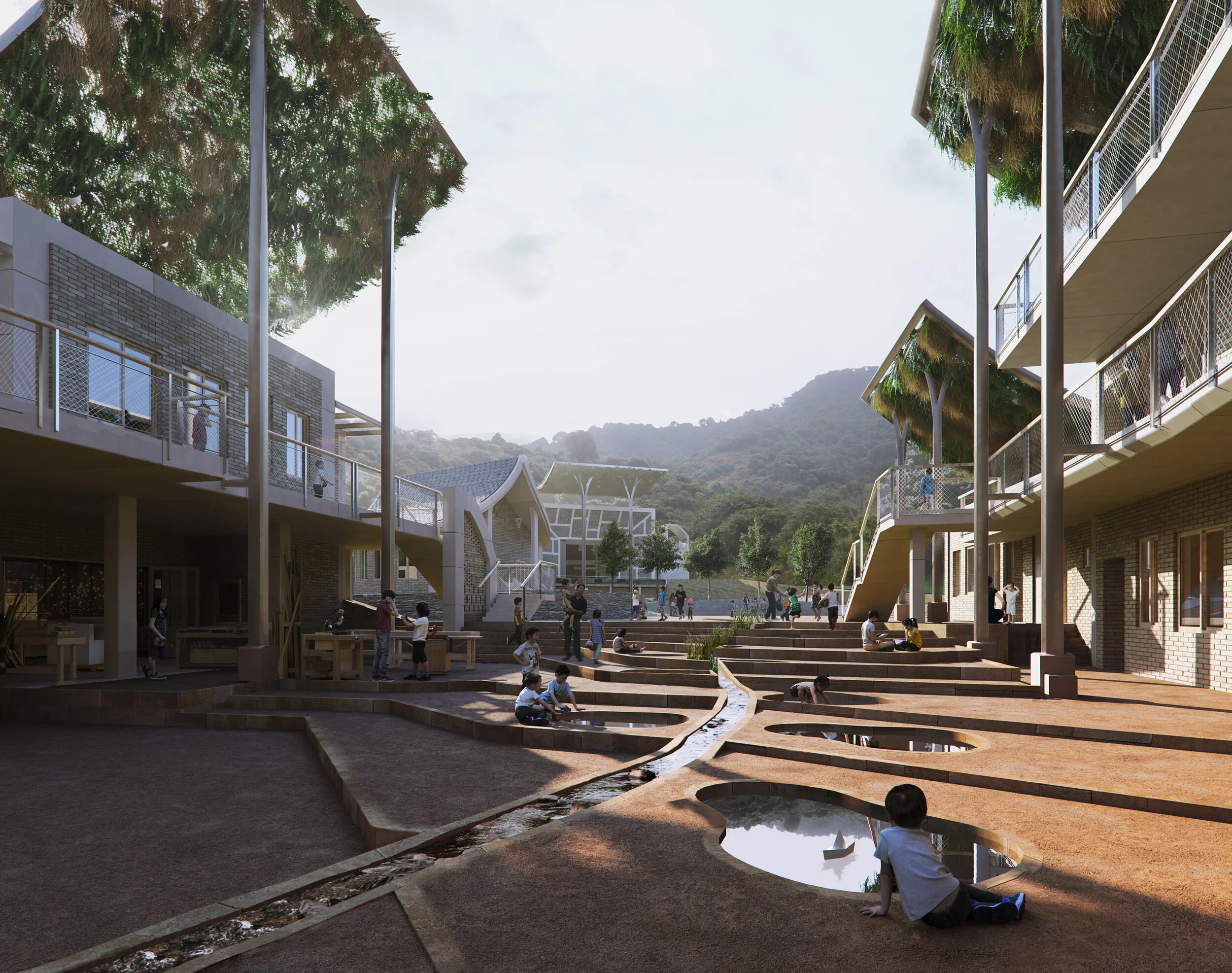 Banpo Waldorf School, Arbeidsgruppen Hus