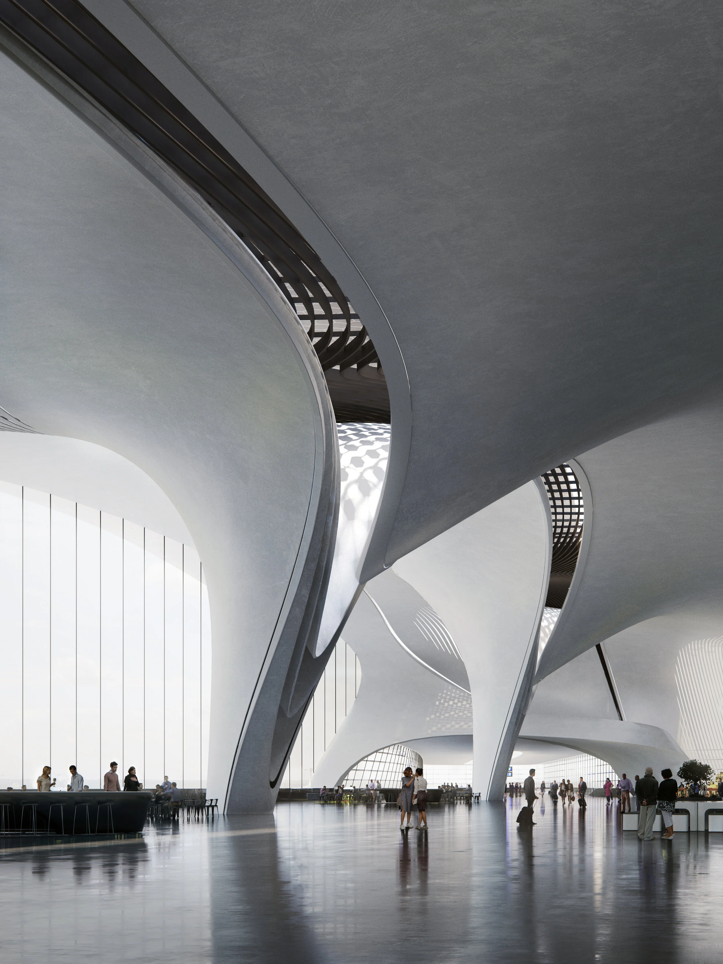 Mumbai Airport, Zaha Hadid Architects