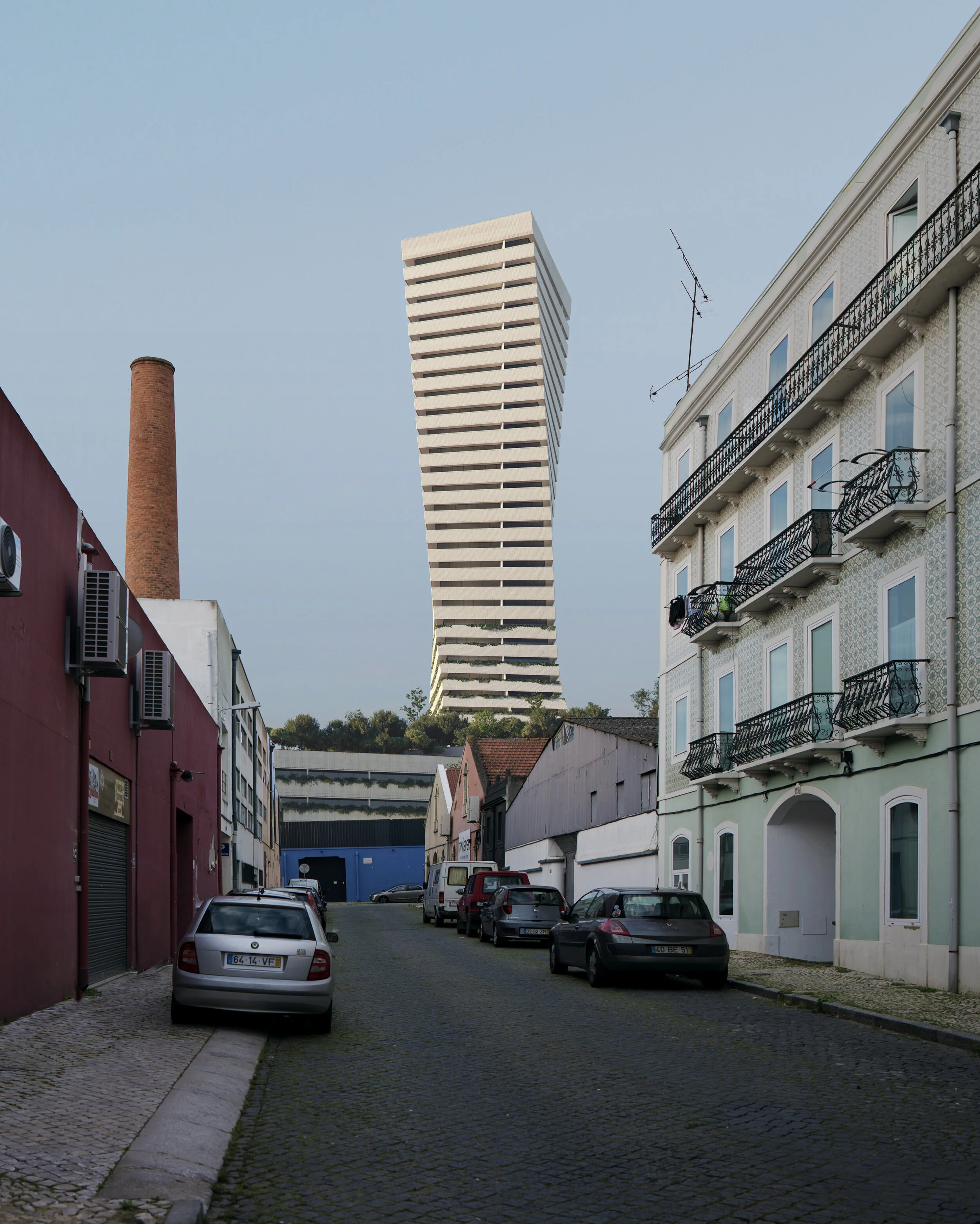 Garden Tower, Lisbon - OODA