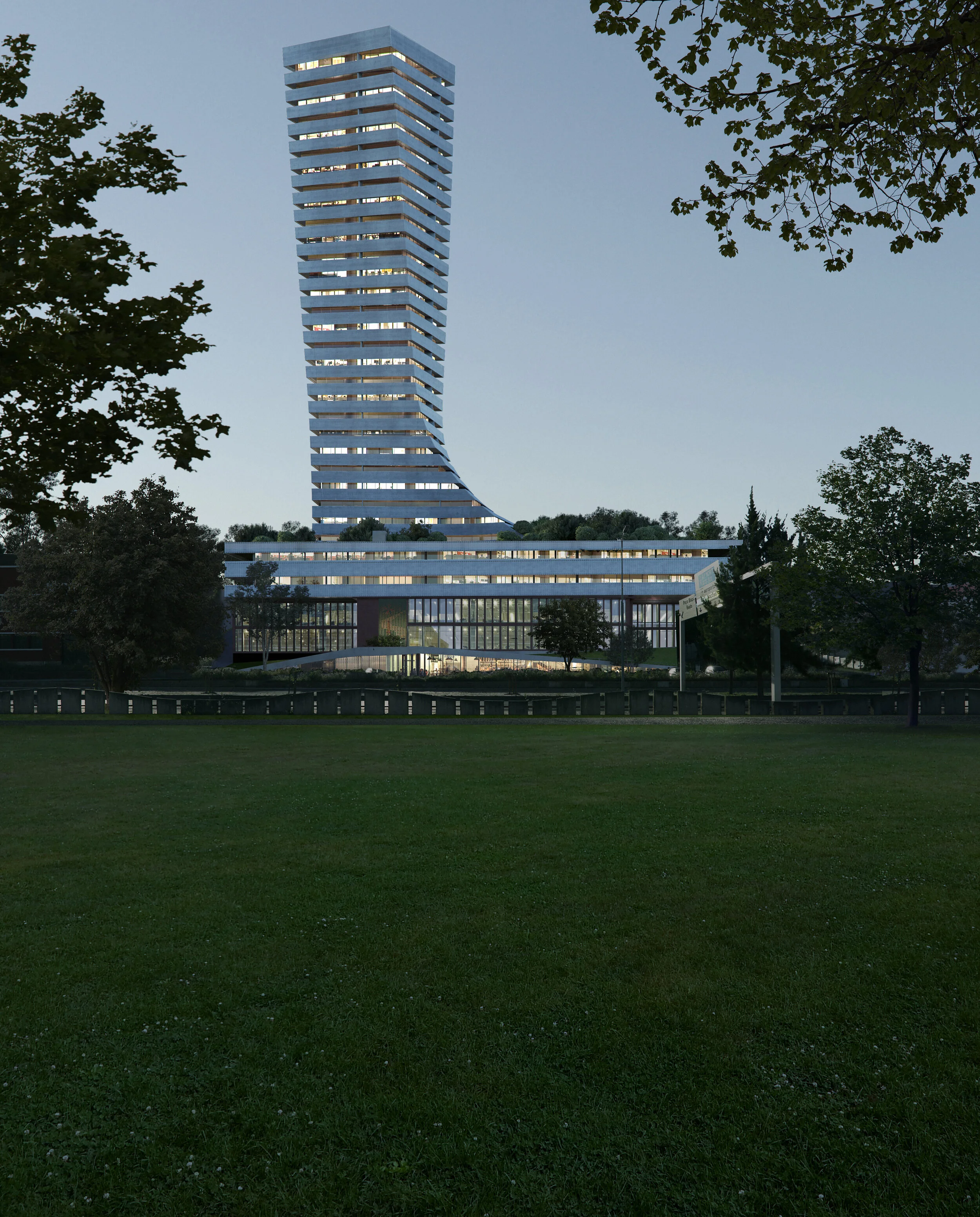 Garden Tower, Lisbon - OODA