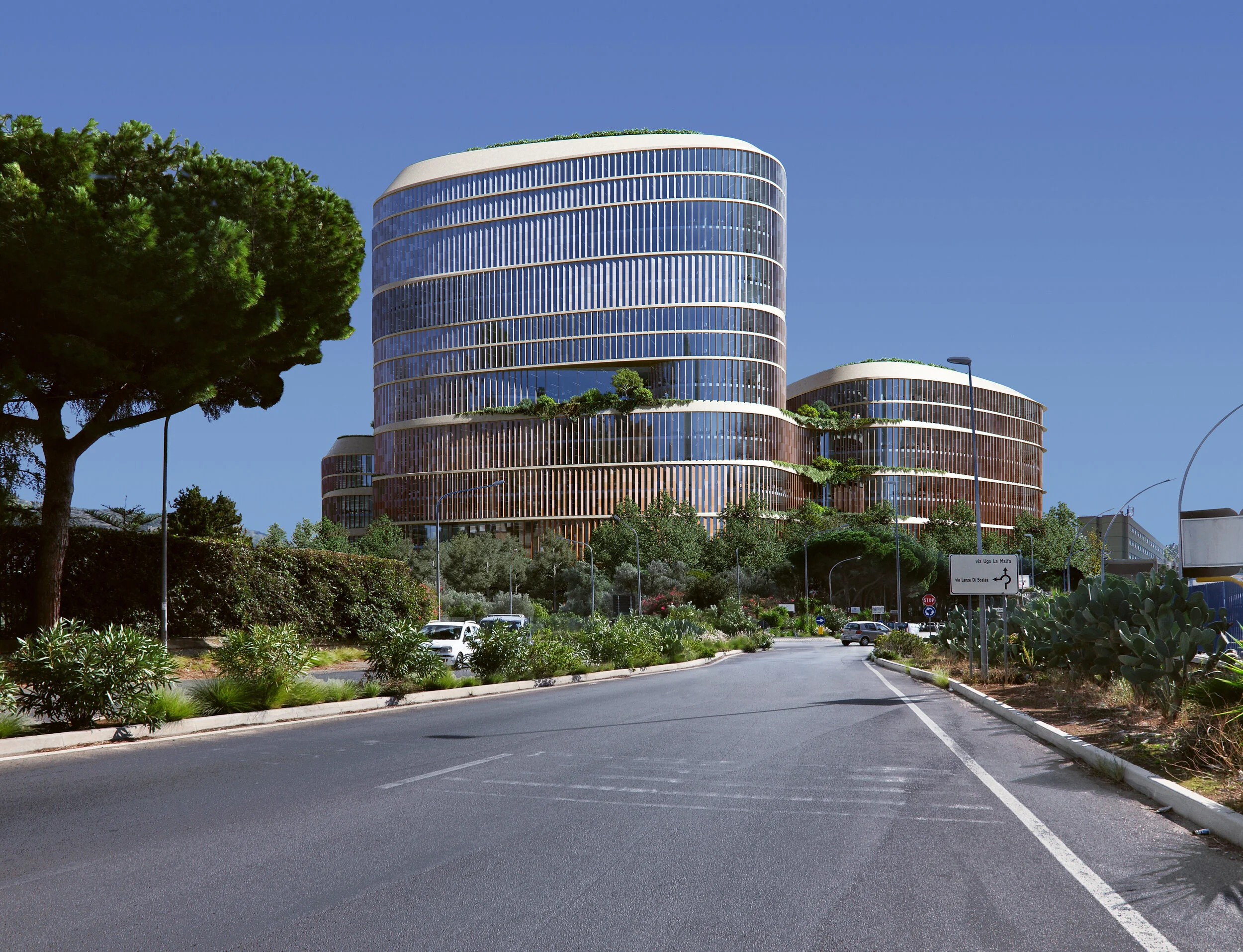 Sicilian Government HQ, Zaha Hadid Architects