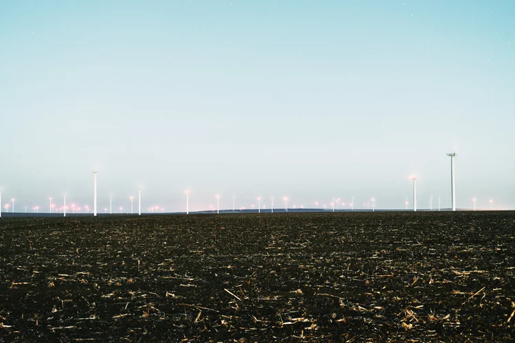 44°36'07.4N 28°33'29.5E — Fântânele-Cogealac Wind Farm
