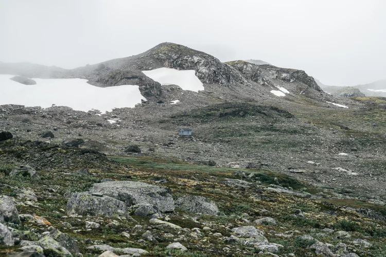 60°34'14.0"N 7°29'12.2"E — Applesin Hytte (Orange Juice Cabin), Norway