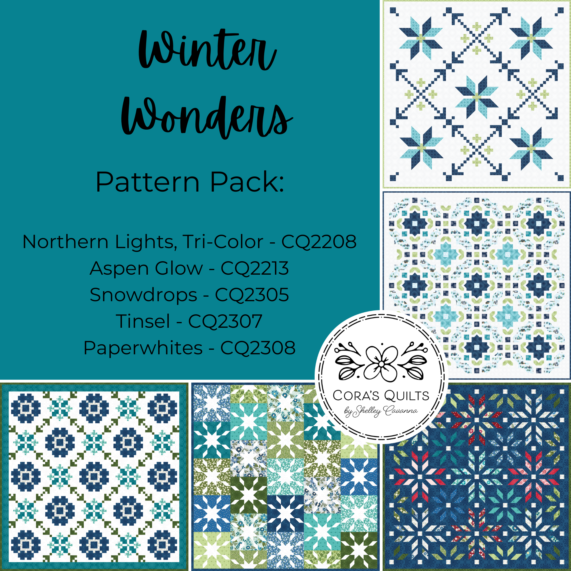 Pineapple Promenade - Printed Quilt Pattern — Cora's Quilts by