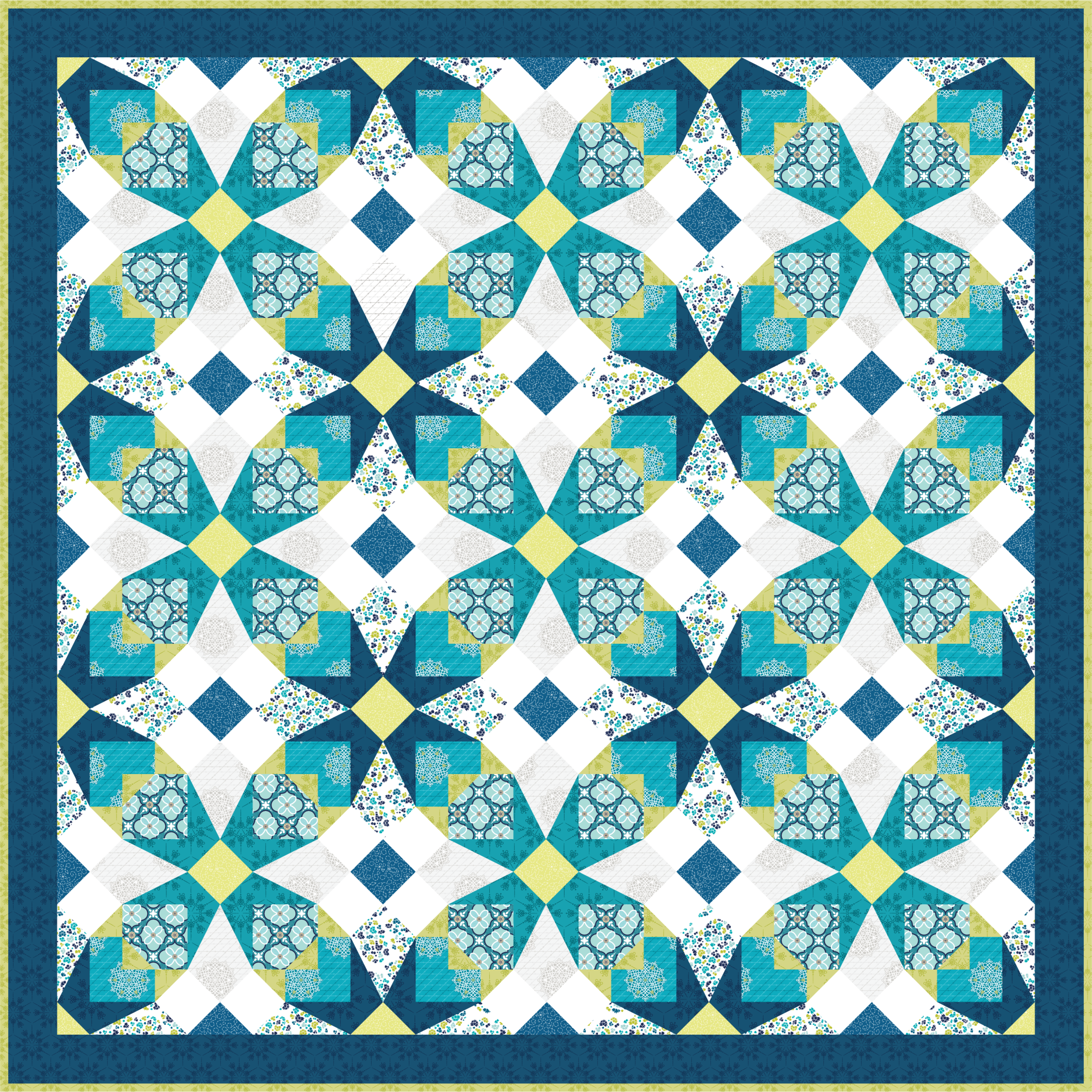 Easy Angle - 6.5 Quilt Ruler — Cora's Quilts by Shelley Cavanna