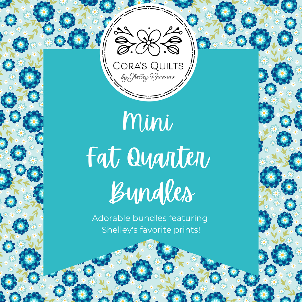 Mini, curated fat quarter bundles. — Cora's Quilts by Shelley Cavanna