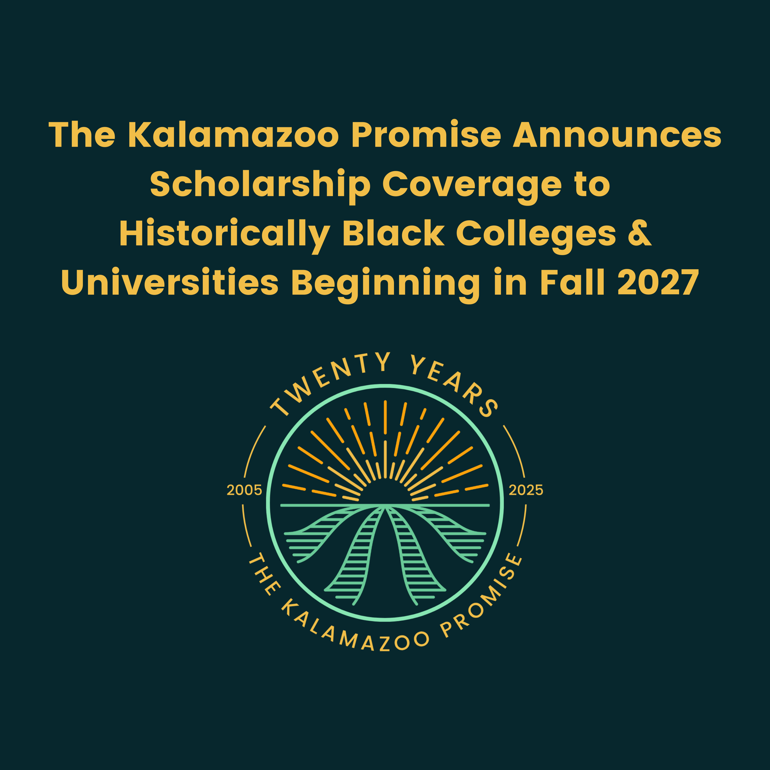 The Kalamazoo Promise Announces Scholarship Coverage to Historically Black Colleges &amp; Universities&nbsp;