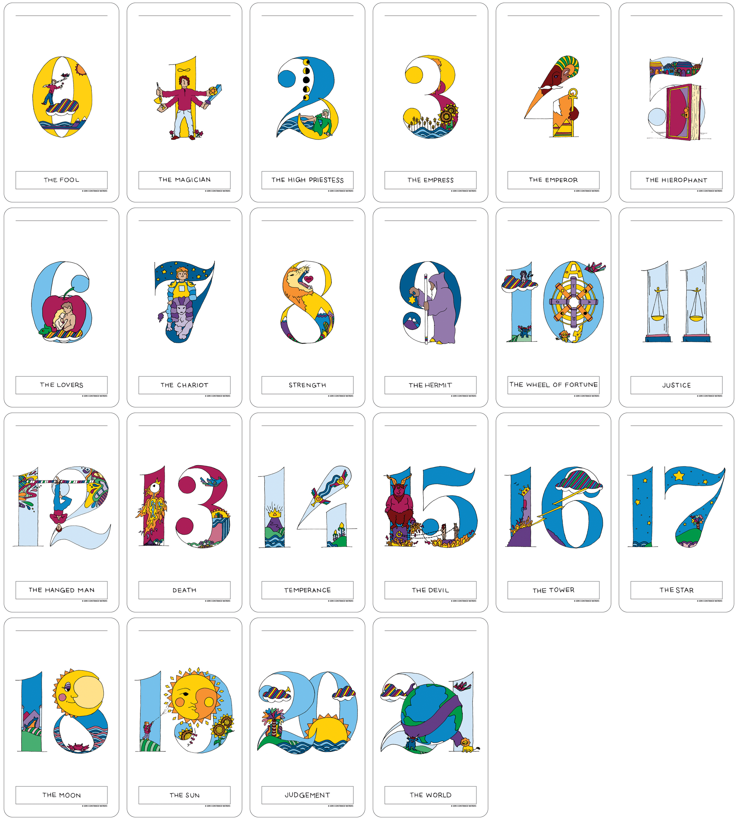 Reverie Tarot Majors.png