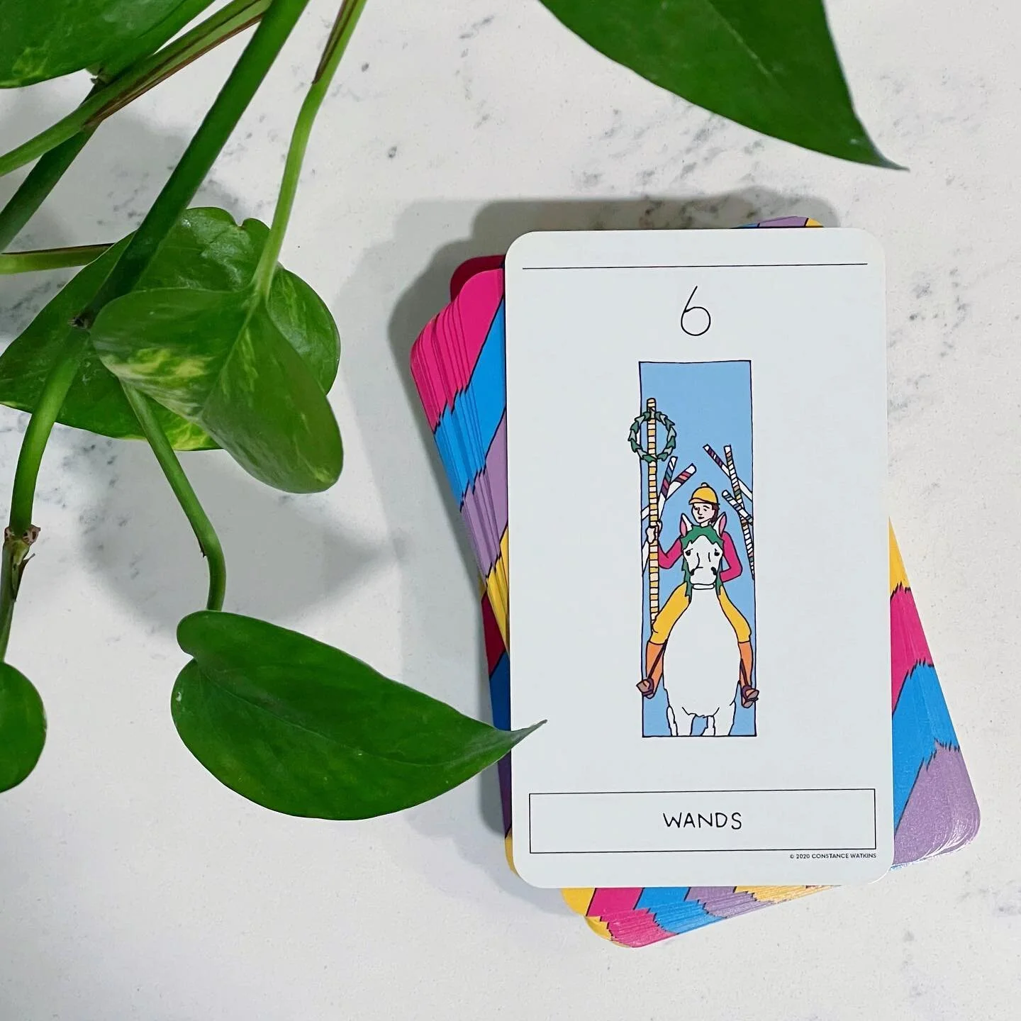 Yikes! What a week?! But here is the 6 of Wands, just in time for the weekend. This bold card reminds you to celebrate your wins. Regally ride into the weekend like you&rsquo;ve earned it&hellip; you have, after all. You&rsquo;ve worked hard for your