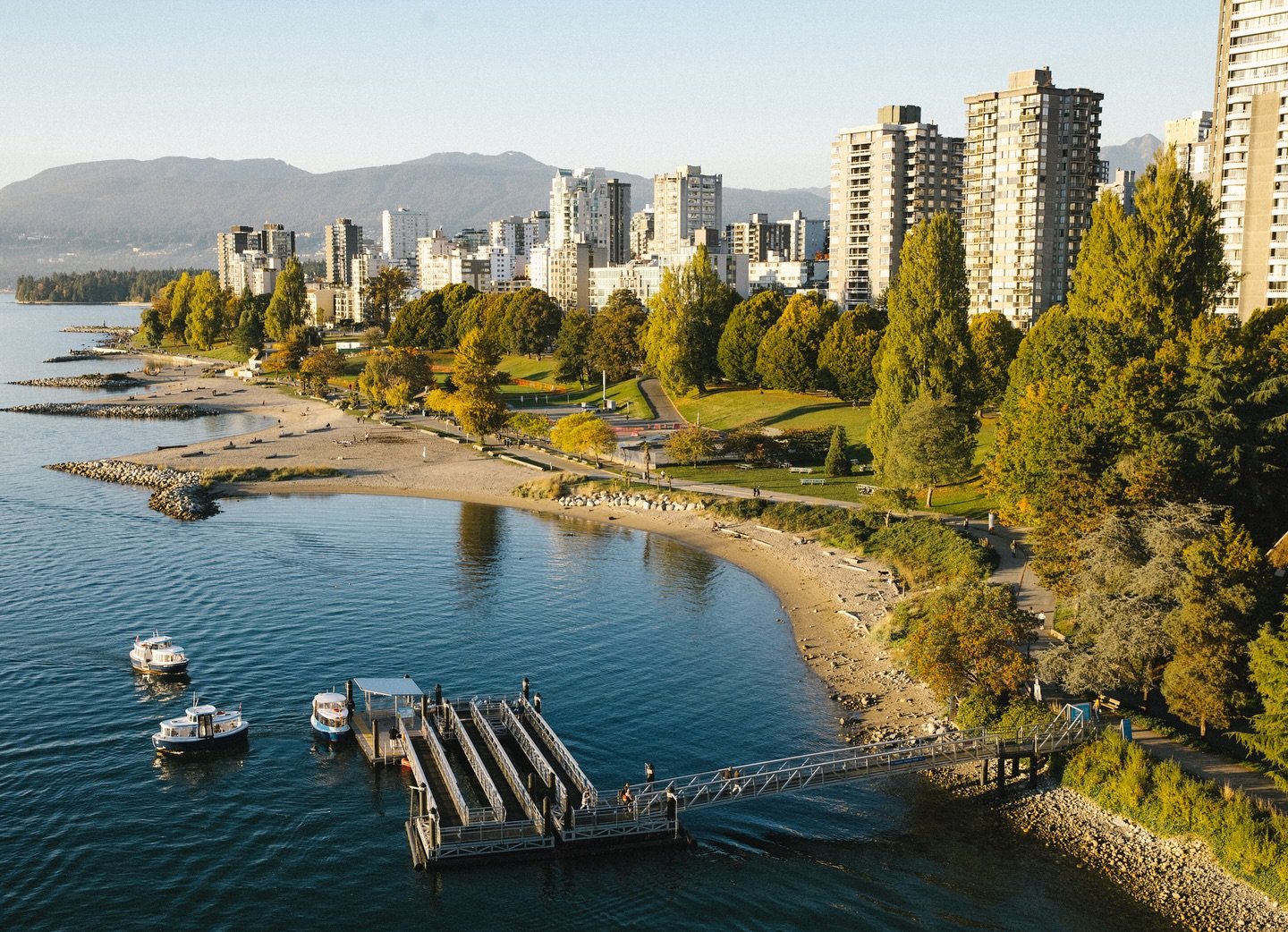 Kind of a classic, the West End from the Burrard Bridge. I love living back downtown after 15 years in East Van, the change feels good. The view is beautiful. I think maybe I was always a just downtown girl after all.
This is another outtake from my 