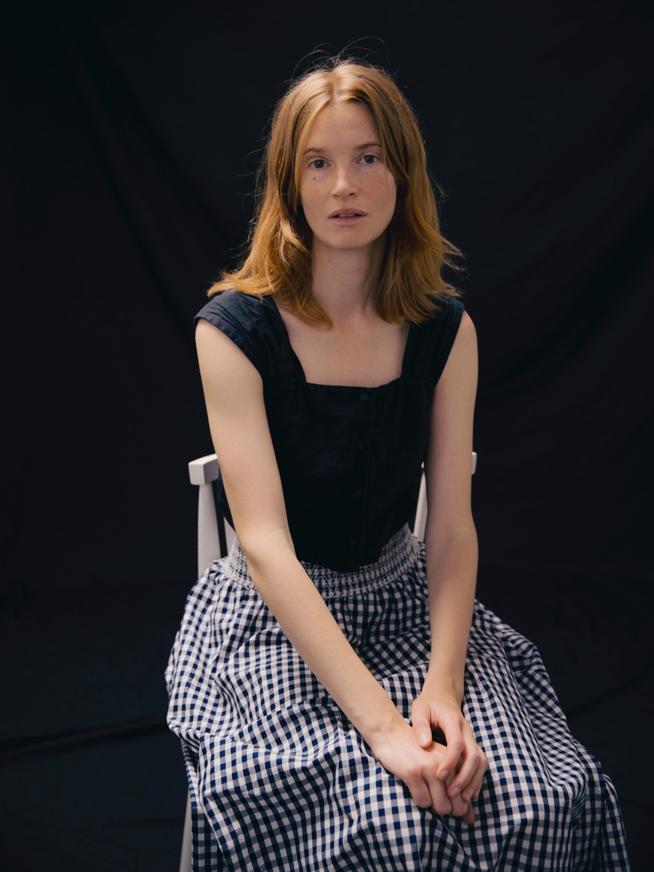 @georgia_scarlet_waters before our shoot for @jenni_lee_fashion 

At @721studio