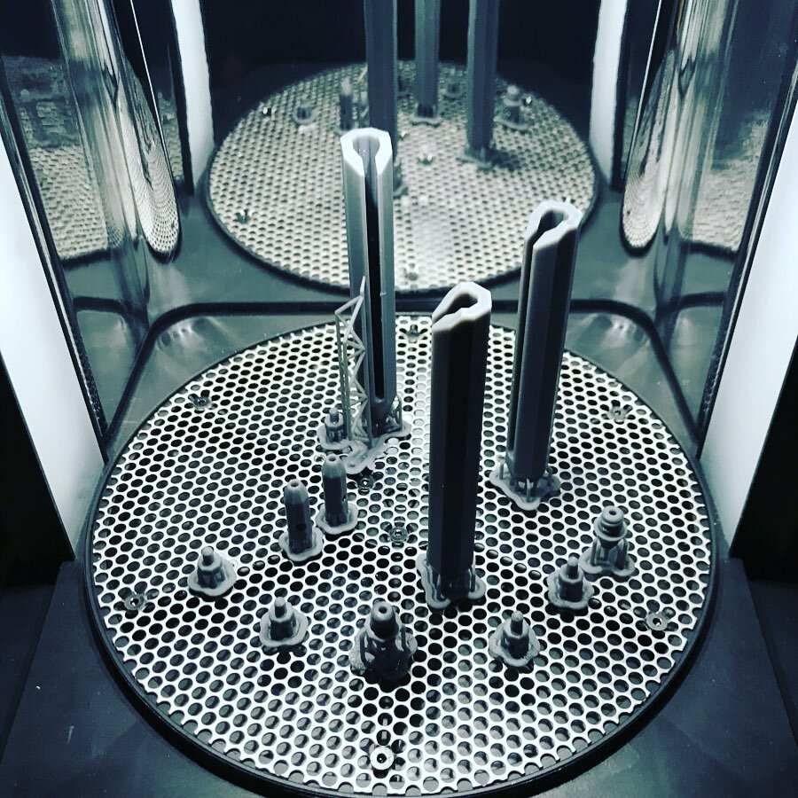 What&rsquo;s going on in the laundry??? Brand new design accessories or mechanical pieces? #design #accessories #objects #formlabs #3dprinting #3dprintingdesigns #brand @arcangelodesign