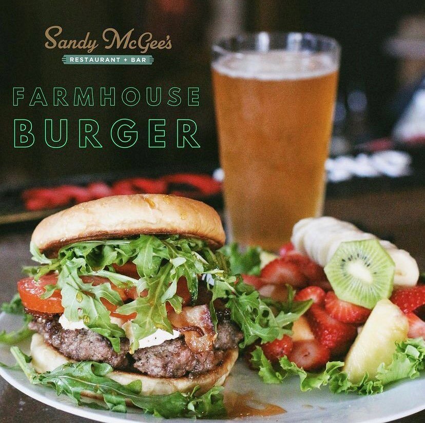 Our April Burger of the Month is another fan favorite - The Farmhouse Burger!
🐂🌾🧑&zwj;🌾🥬🥓🍯🐂🌾🧑&zwj;🌾🥬🥓🍯

Fresh for spring, the Farmhouse is a perfect blend of sweet, savory, and spicy 🤌🏼

&bull;1/2 lb all beef patty
&bull;Fresh Tomatoe