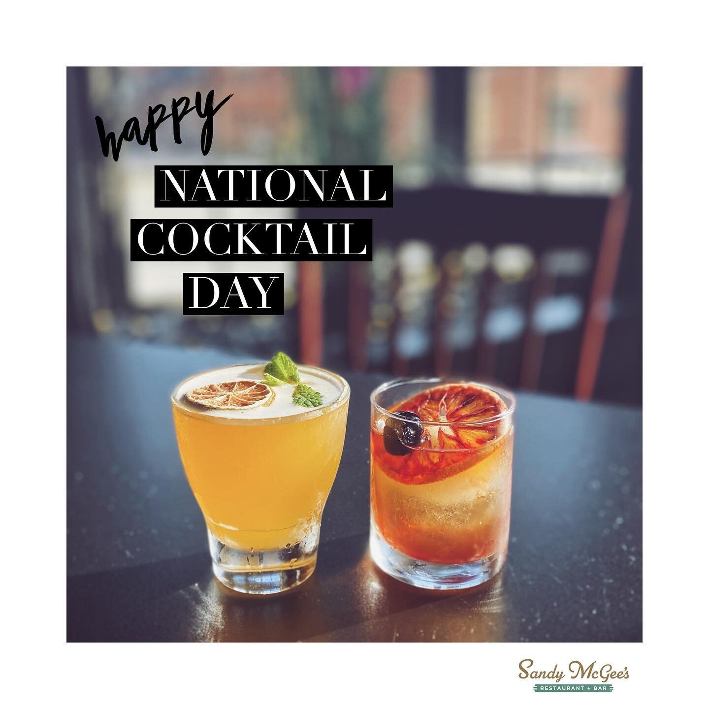 We&rsquo;re told it&rsquo;s National Cocktail Day!
🍹🍸🥃🍹🍸🥃🍹🍸🥃🍹🍸🥃
Come choose from 14 Specialty Cocktails including The Boarding House and The Morton Labor pictured above. Cheers!!