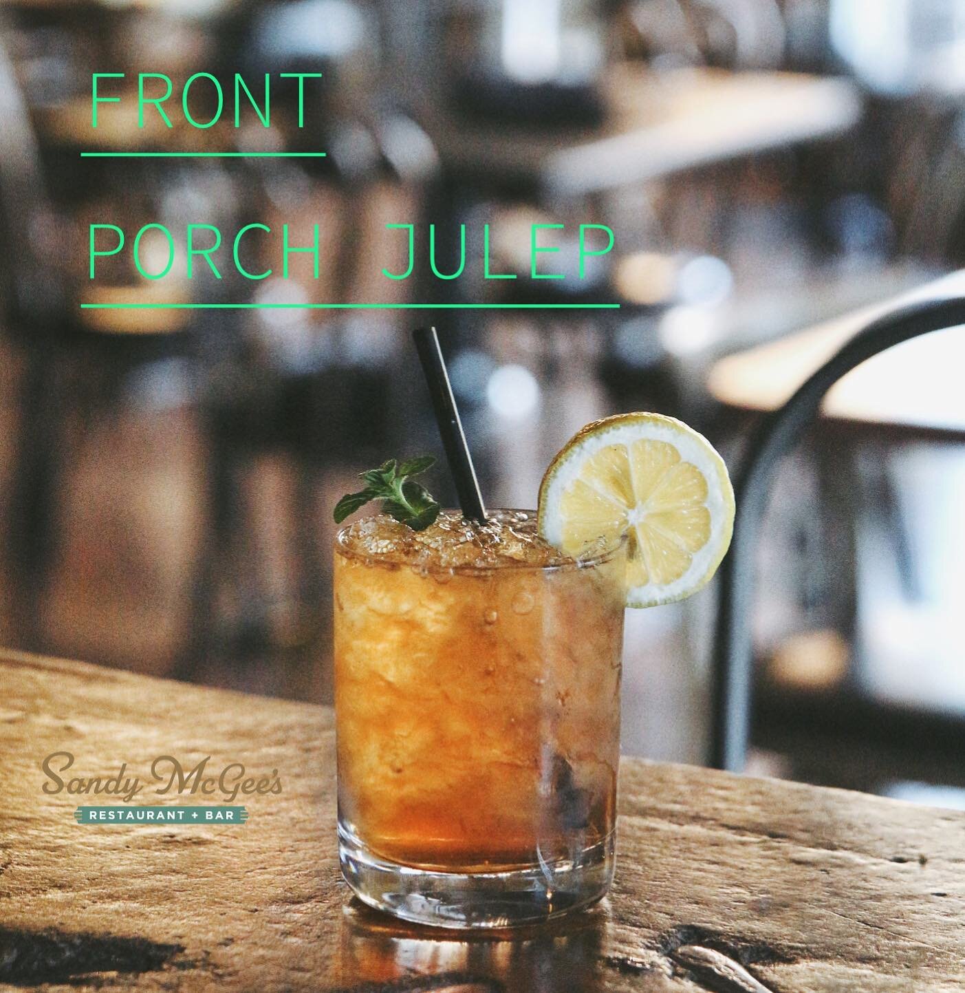 Come grab a refreshing Front Porch Julep and watch the Kentucky Derby this afternoon!
🐎🍋🍹🐎🍋🍹🐎🍋🍹