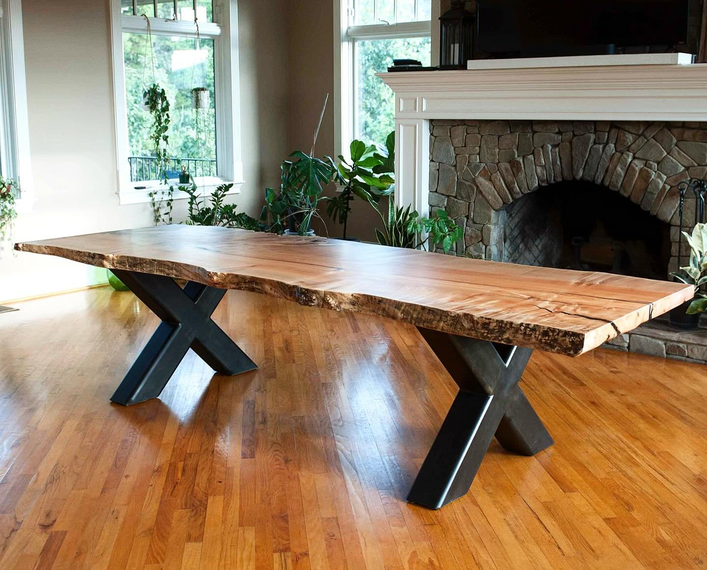 I&rsquo;ve had the privilege of seeing clients become friends and friends become clients, and this project was a perfect example of the latter. 

 It was an honor to collaborate with this young family to create a dining table that&rsquo;s more than j
