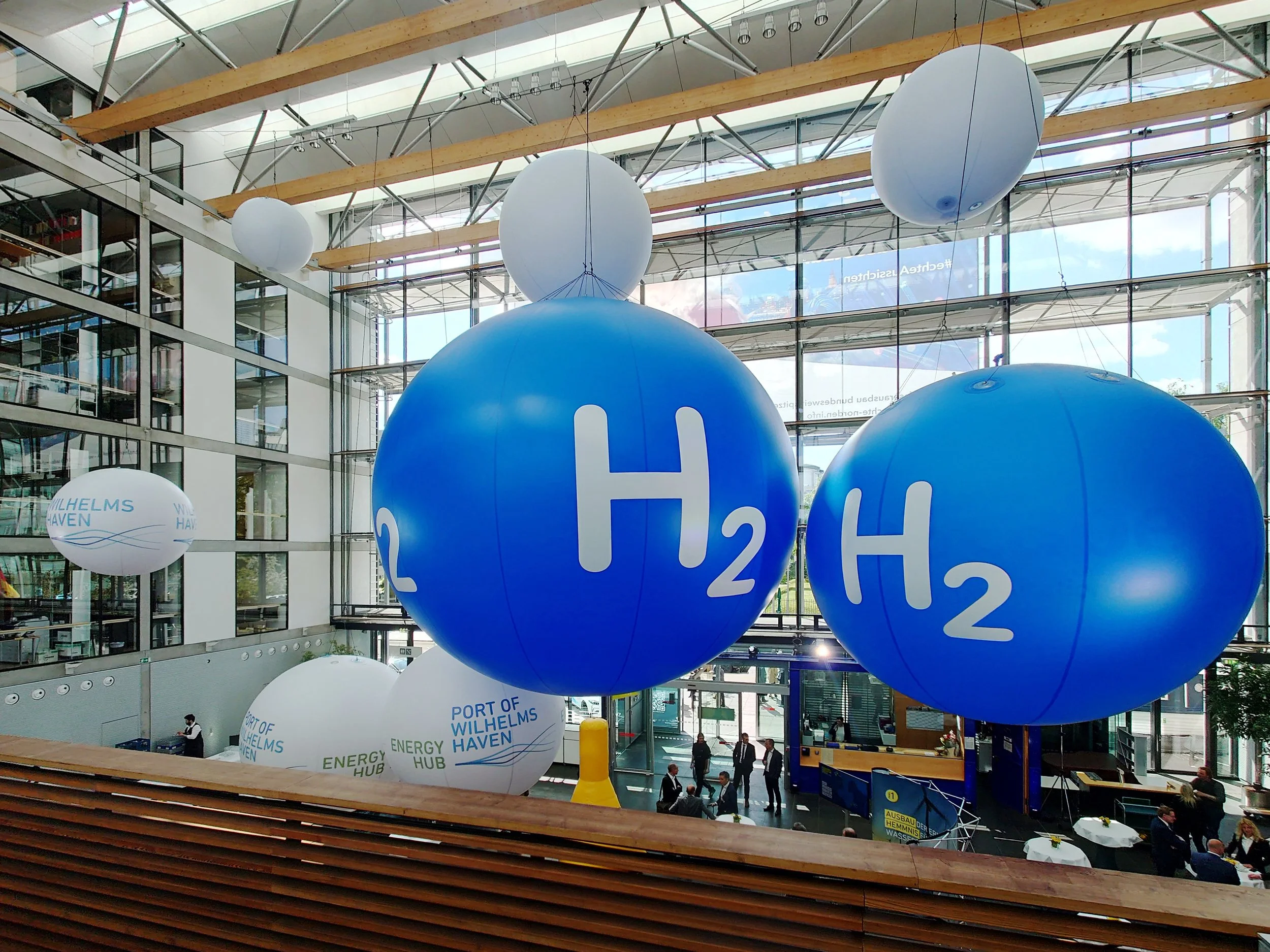 Wasserstoffhauptstadt Wilhelmshaven präsentiert sich in Berlin