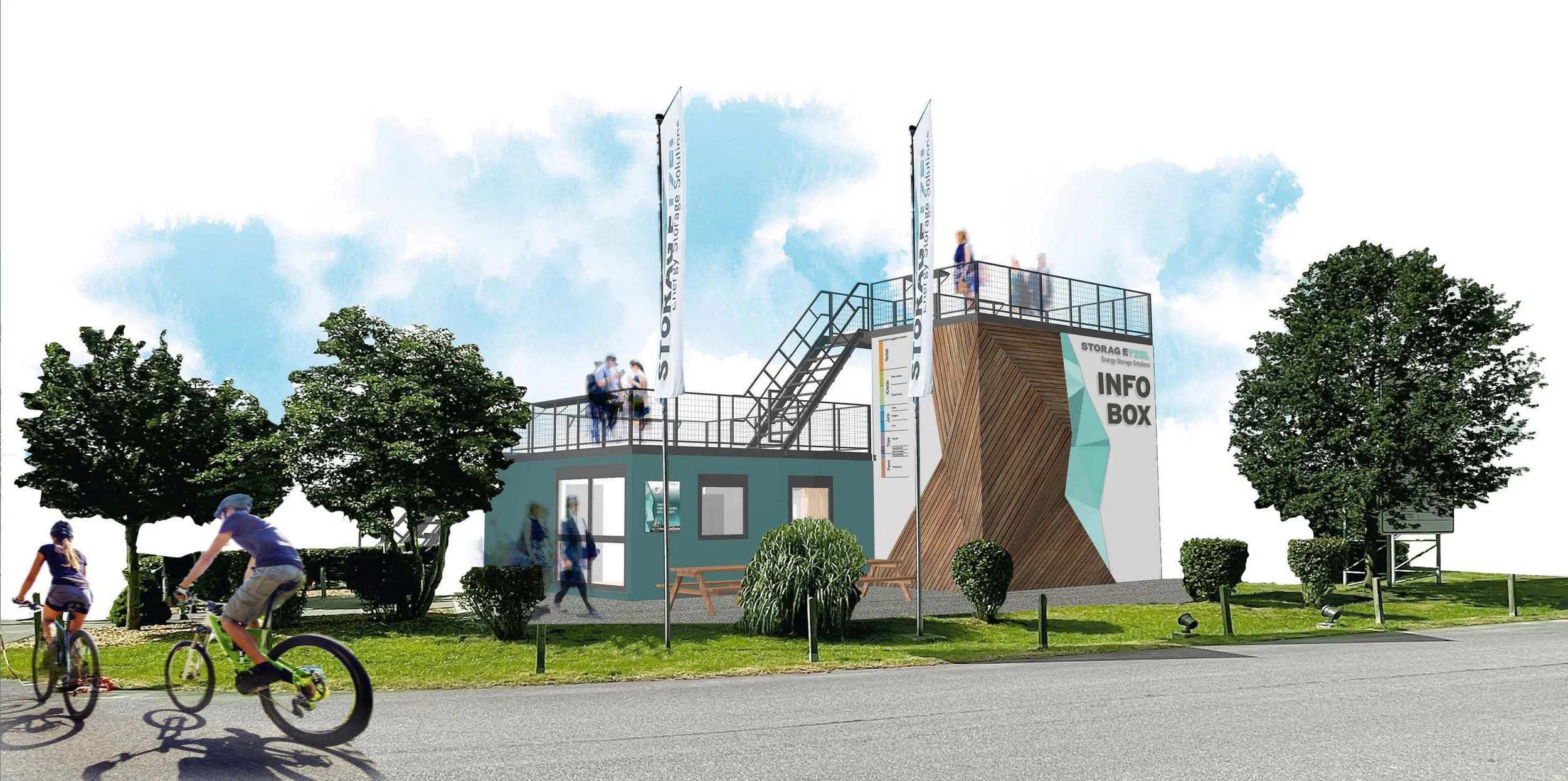 Redesign des Kavernen Informationszentrums in Etzel