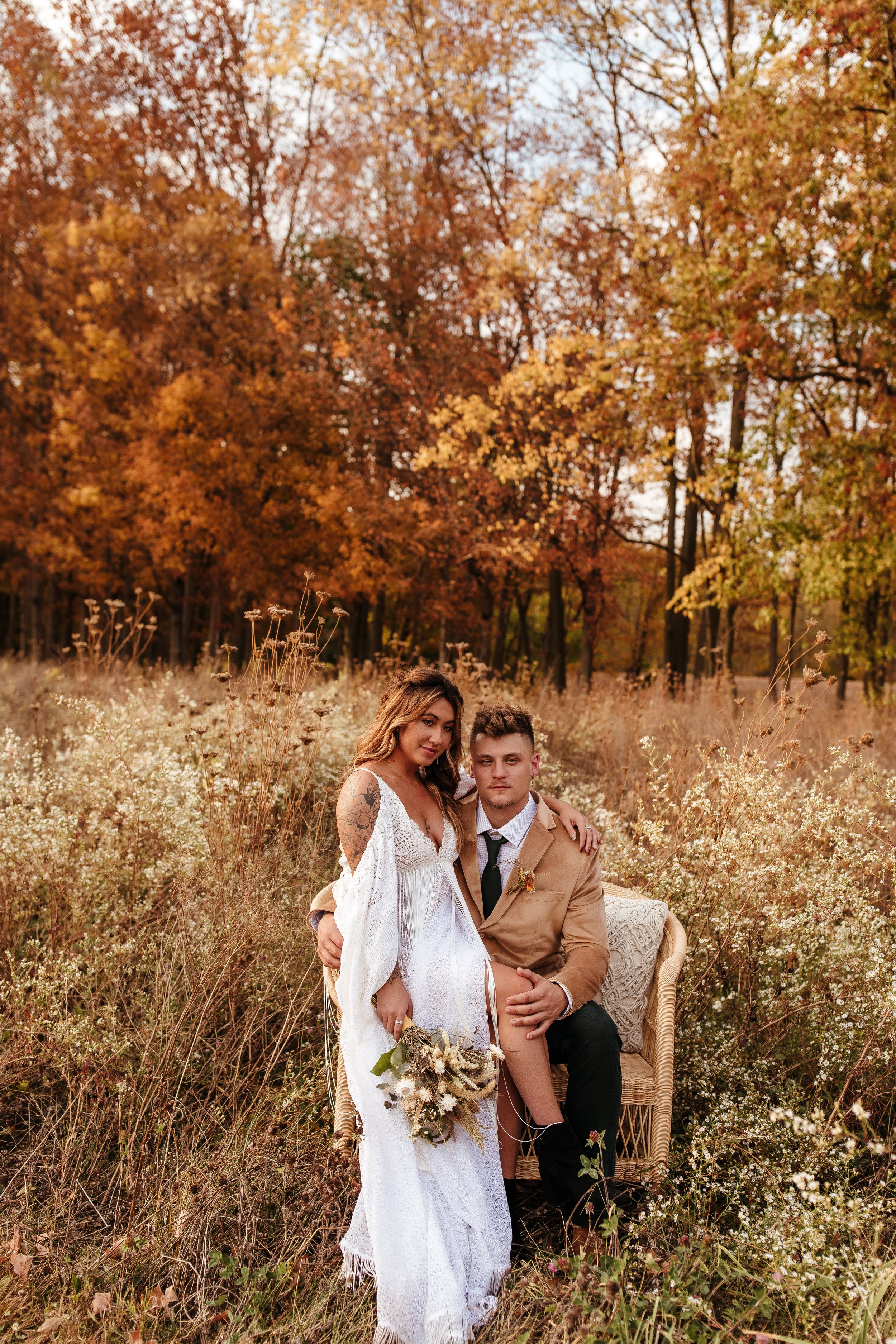 Fall Midwest Elopement