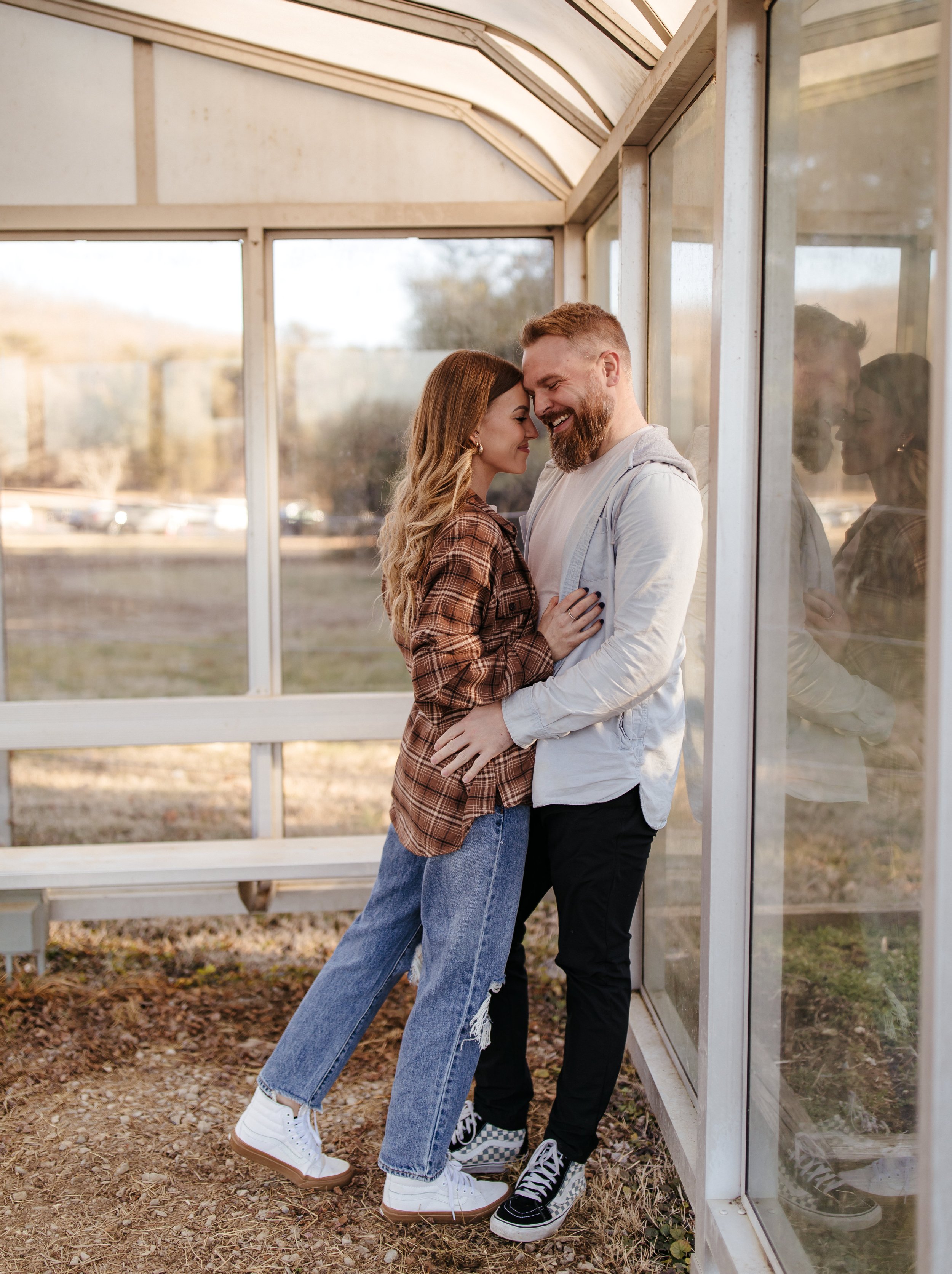 Greenhouse Couples Session