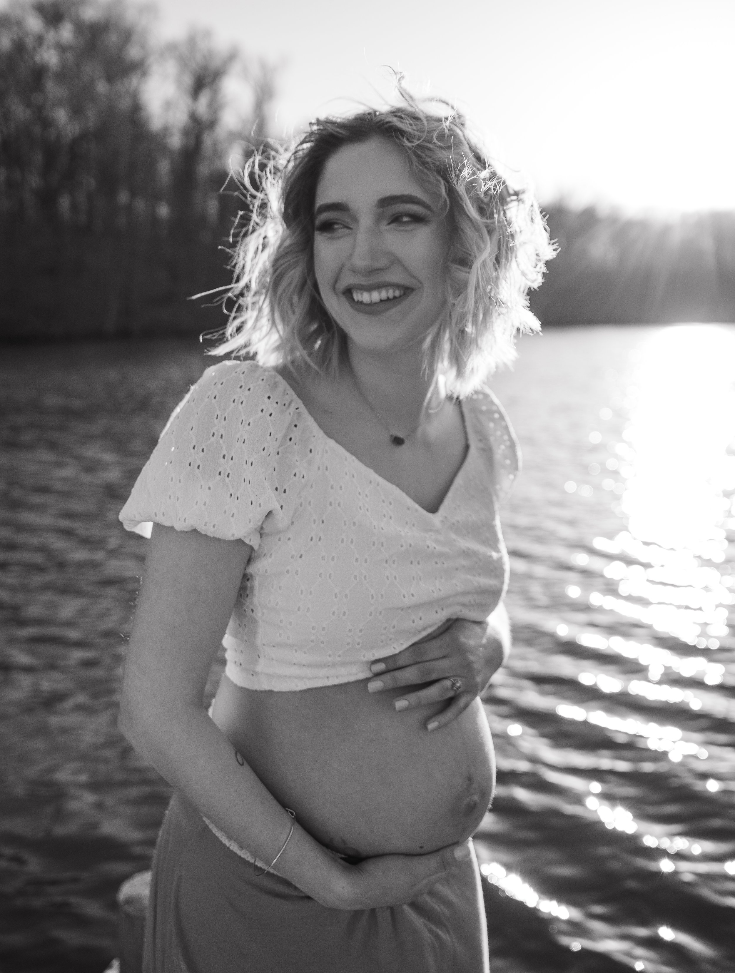 Pregnancy portrait photography