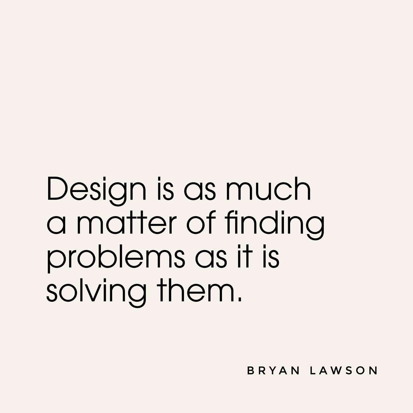 I was listening to a podcast the other day in which Mauro Porcini (Chief Design Officer at Pepsico) was a guest. In it, he said that if you wanted to build a bridge, you should never tell a designer you want to build a bridge; instead, tell them you 